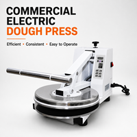 Presse à tortillas électrique commerciale 3300W avec plaque chauffante ronde de 18 pouces pour la préparation de la croûte de pizza, des pains plats et des tacos
