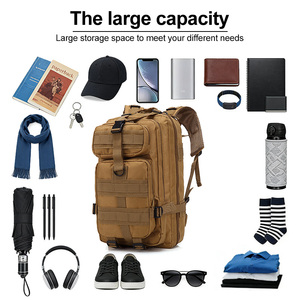 Sac à dos <span class=keywords><strong>de</strong></span> randonnée vintage à prix d'usine, sac à dos <span class=keywords><strong>de</strong></span> chasse décontracté avec logo personnalisé, sac à dos tactique tendance imperméable à <span class=keywords><strong>livraison</strong></span> rapide - Product Image 5