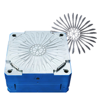 Moules CNC multi-cavités pour injection plastique Acier ABS PC PP Poli Perfection Couteau Fourchette Cuillère Machinerie Produit