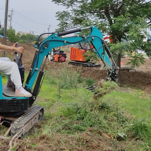 KERD Mini Ekskavatör Tarla ve Meyve Bahçeleri İçin Tırmık Aparatı - Product Image 1