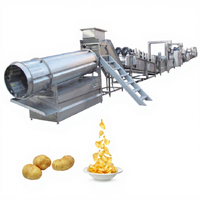 Nouvelle ligne de production automatique de frites surgelées et de frites françaises de haute qualité 1000 kg/h, machine à fabriquer des chips de pommes de terre