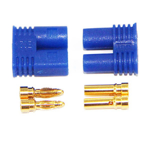 ขั้วต่อ Amass <span class=keywords><strong>EC2</strong></span>, ปลั๊กกล้วยชุบทอง 2 มม. 15A สำหรับของเล่นและโมเดล RC, บริการ OEM จากโรงงานโดยตรง - Product Image 2