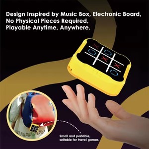 Multifunctional <b>Electronic</b> Tic-Tac-Toe Board Board <b>Games</b> Montessori Puzzle Table <b>Game</b> <b>Chess</b> <b>Chess</b> Set Portable for Adults Kids - Product Image 4