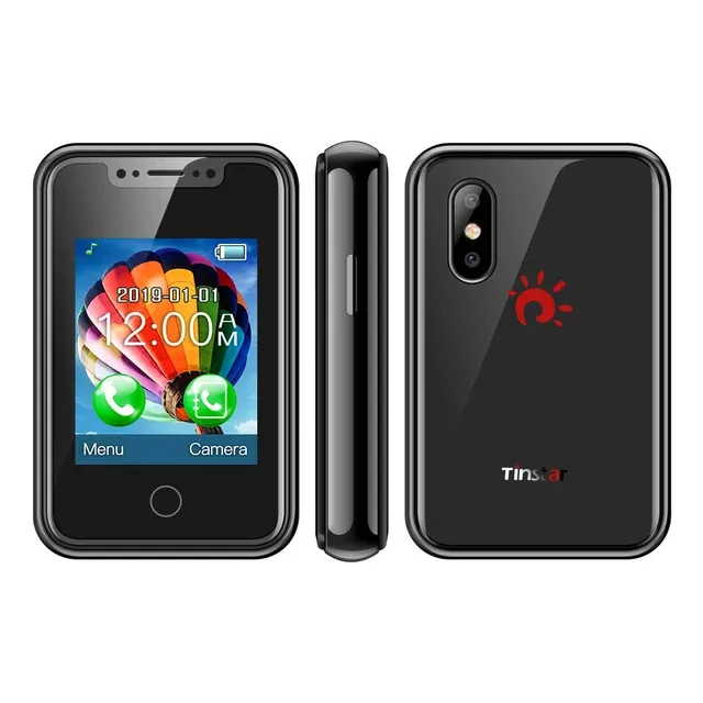 8XR Mini Super petit téléphone portable 1.77 pouces écran tactile 2G GSM double carte SIM MTK6261D 350mAh Bluetooth téléphone portable