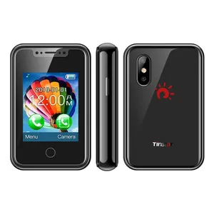 8XR Mini Super piccolo telefono cellulare 1.77 pollici Touch Screen 2G GSM Dual SIM Card MTK6261D 350mAh Bluetooth cellulare