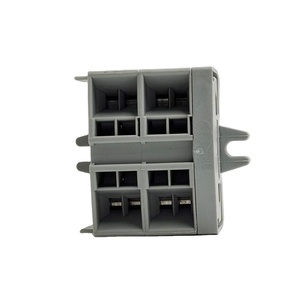 Bornier 4 conducteurs WAGO 264-202 avec brides <span class=keywords><strong>de</strong></span> <span class=keywords><strong>fixation</strong></span>, 2 pôles <span class=keywords><strong>pour</strong></span> montage à vis ou similaire, 2,5 mm², gris - Product Image 2