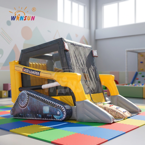 WINSUN Château gonflable commercial en PVC, sans plomb, ignifuge, étanche, facile à installer, avec trampoline et aire de jeux, pour parcs de loisirs - Product Image 2