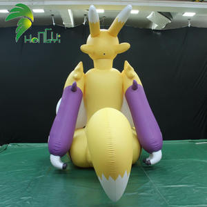 Renard gonflable géant, renard gonflable avec gros seins, jouet renard gonflable personnalisé - Product Image 4