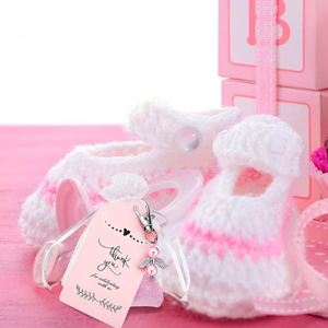 Pendants <b>Key</b> Charms Organza Gift Bags Thank You <b>Tags</b> Guest Return for Christmas Baptism Baby Shower Favors Wedding Birthday - Product Image 4