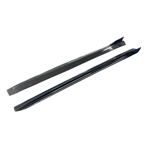 Pour Porsche Macan 2014-2021, pare-chocs avant et jupes latérales en fibre de carbone, accessoires extérieurs pour véhicules utilitaires sport 4 portes - Product Image 1