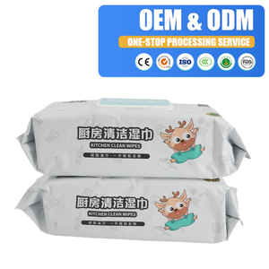 Toallitas Húmedas de Limpieza Duraderas para Cocina, Toallitas para Limpiar la Grasa y el Aceite de la Cocina, para Limpiar las Superficies de los Electrodomésticos de la Cocina - Product Image 2