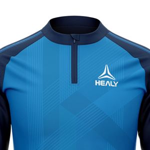 Vestes de sport légères à fermeture éclair quart personnalisées pour hommes Survêtement d'extérieur de haute qualité avec logo de club de football personnalisé - Product Image 3