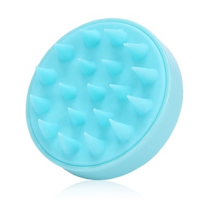 Cepillo masajeador de cuero cabelludo de silicona suave, para <span class=keywords><strong>el</strong></span> cuidado del cabello y relajación de la cabeza, <span class=keywords><strong>el</strong></span> más vendido - Product Image 2