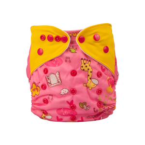 Babyshow – Couches lavables réutilisables pour bébés de 1 à 3 ans, en microfibre, imperméables, pour la <span class=keywords><strong>nuit</strong></span>, douces, respirantes, lavables, avec protection 3D anti-fuites - Product Image 2