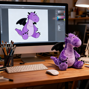 Wholesale Customized Chinese <strong>Dragon</strong> Stuffed Soft Toy Cute Chinese Flying <strong>Dragon</strong> Plush Toys - Product Image 1