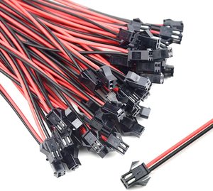 Haushalts gerät <span class=keywords><strong>2</strong></span>/4/6/8pin Custom JST SM SMR <span class=keywords><strong>2</strong></span>,54mm Stecker und Buchse Rot Schwarz 20cm Kabel Kabelbaum - Product Image 1