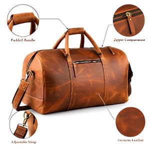 Sacs de voyage pour hommes, sacs de sport, sacs de voyage à main, sacs de week-end, sacs de nuit, sacs de gym, grandes valises de voyage légères - Product Image 4