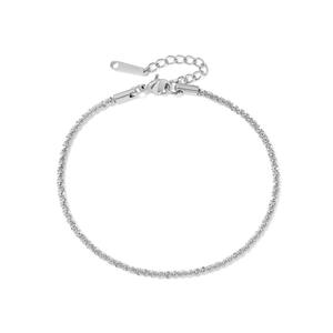 Chaîne <span class=keywords><strong>de</strong></span> <span class=keywords><strong>cheville</strong></span> <span class=keywords><strong>en</strong></span> acier inoxydable <span class=keywords><strong>plaqué</strong></span> <span class=keywords><strong>or</strong></span> pour femmes, cadeau romantique élégant, anti-allergique, durable et longue durée - Product Image 1