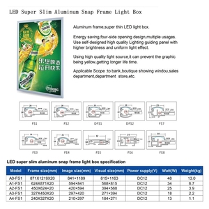 Cajas de Luz Publicitarias LED de Aluminio para Suelo, Cajas de Luz de Tela Delgadas Personalizadas sin Marco, Cajas de Luz Dinámicas con Movimiento - Product Image 5