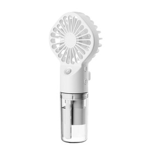 Ventilador de mano plegable con pulverizador para el cuello, superventas transfronterizo con cordón, aprobado - Product Image 5