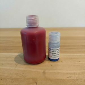 Carboxylated Dyed <b>Polystyrene</b> Microspheres, Red Green Blue Available for Visual Biochemical Assay - Product Image 1