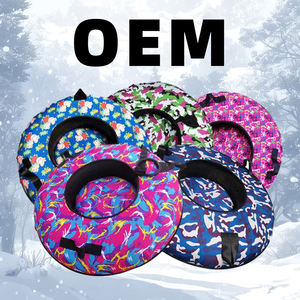 รถเลื่อนหิมะของเล่นพีวีซีเป่าลมทนทานสำหรับเด็กและผู้ใหญ่รถเลื่อนหิมะในฤดูหนาวกลางแจ้งกำหนดได้เอง - Product Image 5