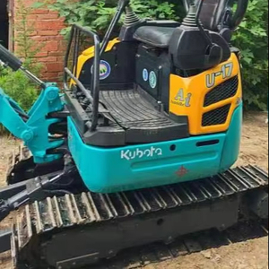 Mini-excavatrice U17 d'occasion, 90% neuve, 2 tonnes, 14 kW de puissance, testée et inspectée - Product Image 1