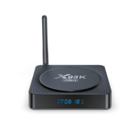 X98K PRO Android 11 Tv Box RK3566 Chipset NPU 0,8 T 8K Decodificador de video Antena externa WIFI 2T2R Búsqueda por voz 8K Settop Box