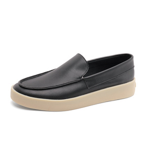 Nuevos <span class=keywords><strong>Mocasines</strong></span> <span class=keywords><strong>de</strong></span> Diseño <span class=keywords><strong>de</strong></span> Lujo para <span class=keywords><strong>Hombre</strong></span>, Antideslizantes, con Suela <span class=keywords><strong>de</strong></span> Goma Negra, Planos, Elegantes, a Bajo Precio, Venta Caliente <span class=keywords><strong>de</strong></span> Fábrica, Estilo Americano - Product Image 5