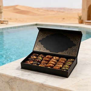 Cajas de Papel de Regalo de Chocolate con Cajón Personalizado de Lujo <span class=keywords><strong>Retro</strong></span> con Divisor Trufa Licor <span class=keywords><strong>Caramelos</strong></span> Rígido Navidad Boda Caja de Chocolate - Product Image 1