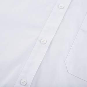 Camisa Casual de Negocios para Hombre en Mezcla de Algodón y Poliéster con Cuello Abotonado y Mangas Largas para Oficina - Product Image 6