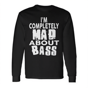Camiseta de manga larga Mad About Bass, ropa de pesca - Product Image 2