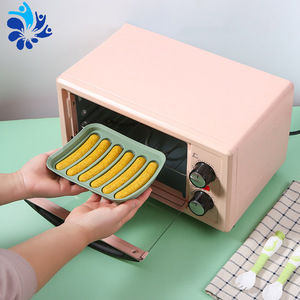 Molde para salchichas para comida de bebé, molde para hornear y cocinar al vapor con 6 agujeros para salchichas y pasteles caseros - Product Image 5