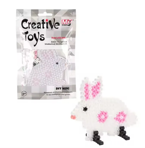 Jouets éducatifs préscolaires bon marché pour enfants Diy Mini <span class=keywords><strong>Hama</strong></span> Beads Pegboard Set 5mm Perler Beads Wholesales - Product Image 3