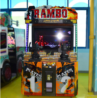 Machine de jeu de tir "55 LCD Rambo Simulator Shooting Machine" Machine d'arcade électronique analogique