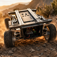 Robots logistiques intelligents AMR, base de robot humanoïde AGI, châssis à chenilles en caoutchouc pour robots industriels et bras robotique pour femmes au foyer