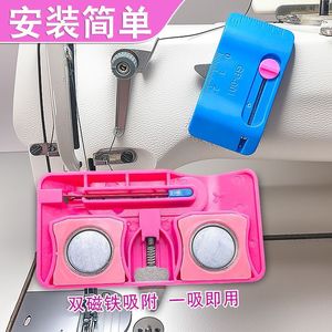 Dual Magnetic Guide <b>Edge</b> Positioning <b>Tool</b> GP 001 For Sewing Quilting And Unraveling Knife With Measurement Markings - Product Image 2