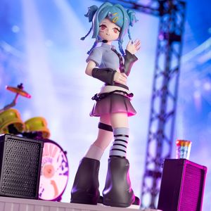 Usine OEM, figurines d'action d'anime en <span class=keywords><strong>PVC</strong></span> <span class=keywords><strong>ABS</strong></span> vinyle personnalisées, série de scène de <span class=keywords><strong>chant</strong></span> de filles Haee, boîte aveugle, collection de poupées, jouets en plastique - Product Image 3