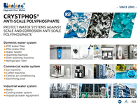 Bolas de Cristal de Polifosfato de Sodio de 9 mm, 17 mm y 20 mm, Antical y Anticorrosión para Sistemas de Tuberías de Agua Domésticas