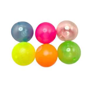 ลูกบอลเรืองแสงในที่มืด เส้นผ่านศูนย์กลาง 5 ซม. สีผสม ของเล่น TPR บรรเทาความเครียด สำหรับเด็กและวัยรุ่น ทุกเพศ - Product Image 3