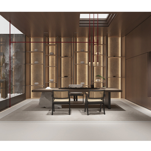 Ensemble de meubles de chambre haut de gamme pour villa penthouse spacieuse, suite complète pour hôtel 5 étoiles de luxe - Product Image 3