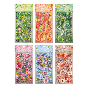 6 pegatinas por paquete Flower Room No.7 Series Plant Material Sticker Pack de 6 - Product Image 5