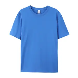 T-shirt Musim Panas pria polos Fashion T-shirt pakaian jalanan ukuran besar khusus minimal pesanan rendah