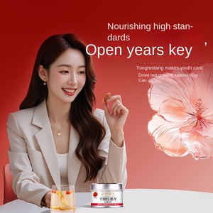 Pekin Tongrentang kırmızı <span class=keywords><strong>Ginseng</strong></span> dilim 60g 1.8-2cm sağlık çay hayati enerji doldurmak ve bitkinlik TCM otlar geliştirmek - Product Image 6