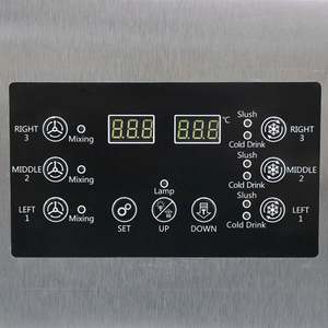 Slush Machine 3 Tanques 15L * 3 Bebida congelada 1200W Uso comercial - Product Image 4