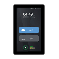Interruptor Inteligente Tuya WiFi Zigbee LCD, 30W PD USB-C, Carga Rápida, Interruptor de Luz Táctil de Pared, Control por Voz, Alexa, Asistente de Google