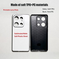 Venta caliente de encargo TPU PC sublimación 2d en blanco cajas del teléfono móvil para Redmi Note 14S 4G
