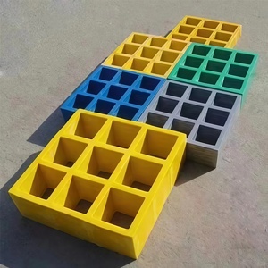 Options de couleurs différentes Spécial pour les plateformes offshore Prix bas Grillage en fibre de verre FRP - Product Image 4