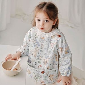 Baberos y Delantales de Manga Larga para Bebés, Impermeables, de Material EVA, Varios Diseños, Ropa para Niños Pequeños para la Alimentación - Product Image 3