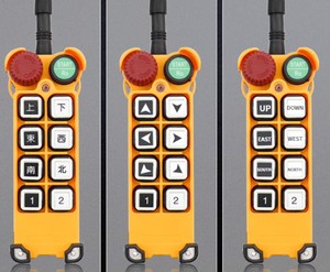 F21-E1B 868MHz không dây từ xa controlremote Hệ thống điều khiển cho Cần Cẩu Điều khiển từ xa Crane Lift 6 kênh điều khiển từ xa cần cẩu - Product Image 2
